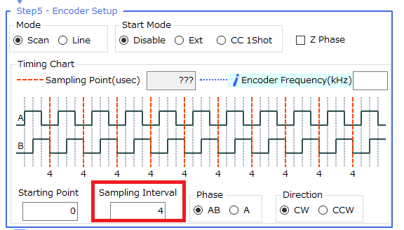 Sampling Interval