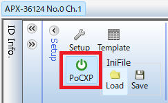 PoCXPボタンが表示されている