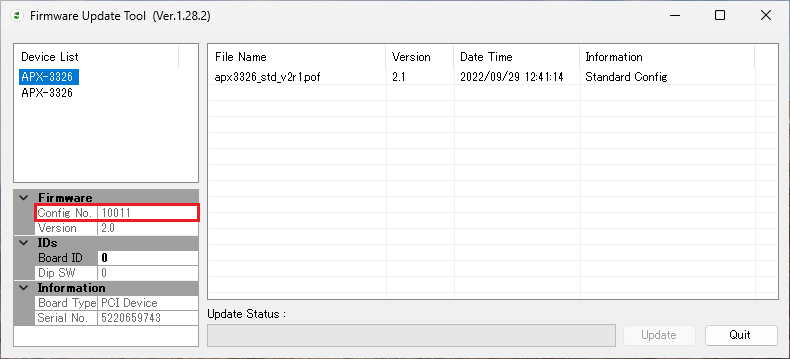 APX-3326D_FirmwareUpdateTool APX-3326D_FirmwareUpdateTool